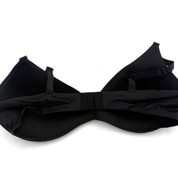 Skims Wireless Form Push-Up Plunge Bra Black Onyx New with tags Size 38D - Picture 3 of 4
